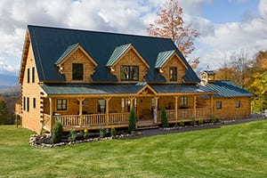 Athens model - Coventry Log Homes