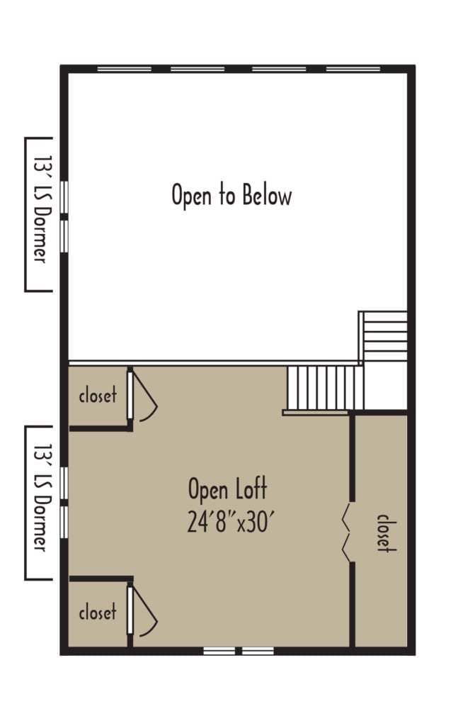 Craftsman Boulder 2ndFloor Craftsman Boulder 2ndFloor - Coventry Log Homes