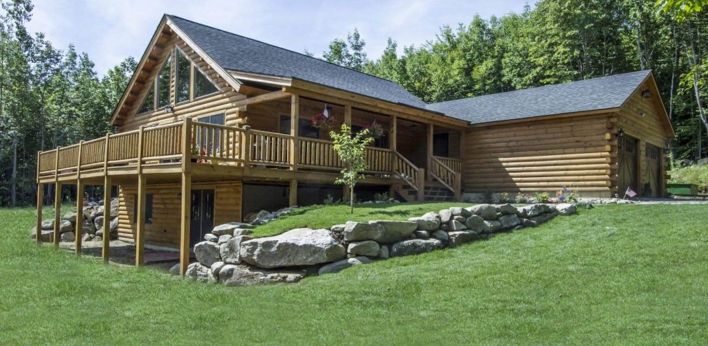 Craftsman Cheyenne Exterior scaled - Coventry Log Homes