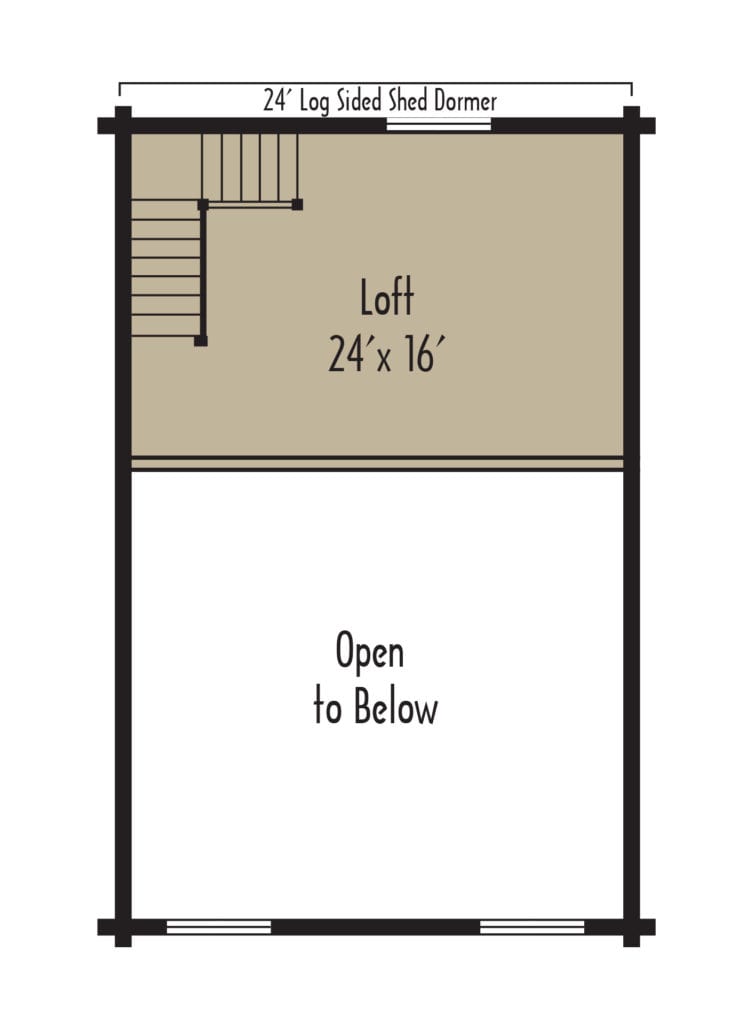 Craftsman Sunapee 2ndFloor Craftsman Sunapee 2ndFloor - Coventry Log Homes