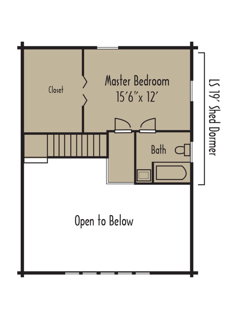 Tradesman Ascutney 2ndFloor Tradesman Ascutney 2ndFloor - Coventry Log Homes