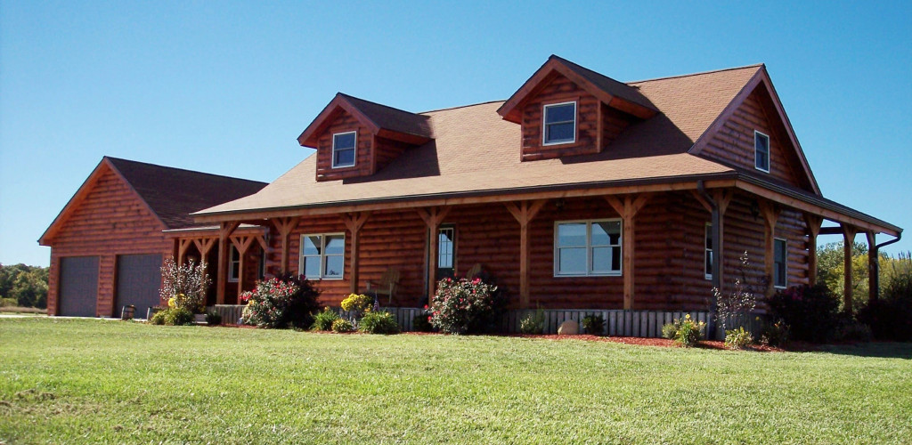 Tradesman Homestead - Coventry Log Homes