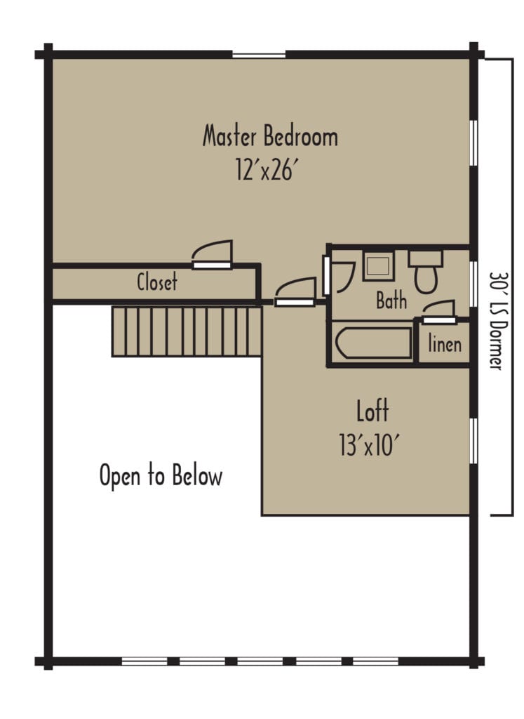 Tradesman OakRidge 2ndFloor Tradesman OakRidge 2ndFloor - Coventry Log Homes
