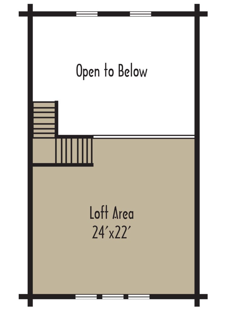 Tradesman Sedona 2ndFloor - Coventry Log Homes