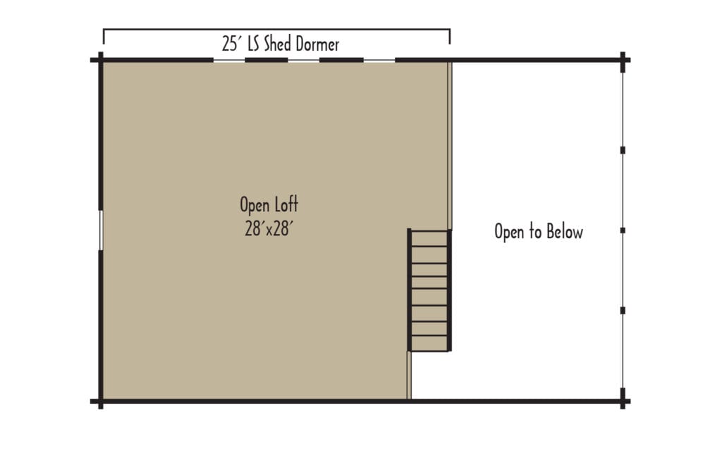 Tradesman Spokane 2ndFloorH - Coventry Log Homes